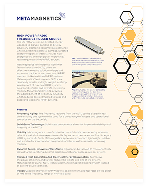 Non Linear Transmission Line